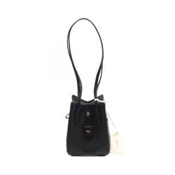 FENDI ORIGAMI MINI Shoulder Bag Leather Women's Black 8BS083APZAF0KUR