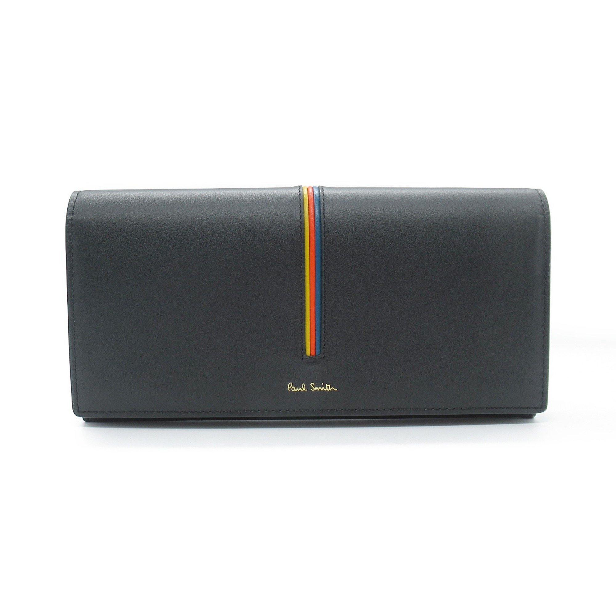 Paul Smith Bi-fold wallet Leather Men's Women's Black 507879