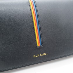 Paul Smith Bi-fold wallet Leather Men's Women's Black 507879