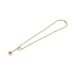 BVLGARI Lapis Lazuli Necklace K18 (Yellow Gold) Women's Blue Pink