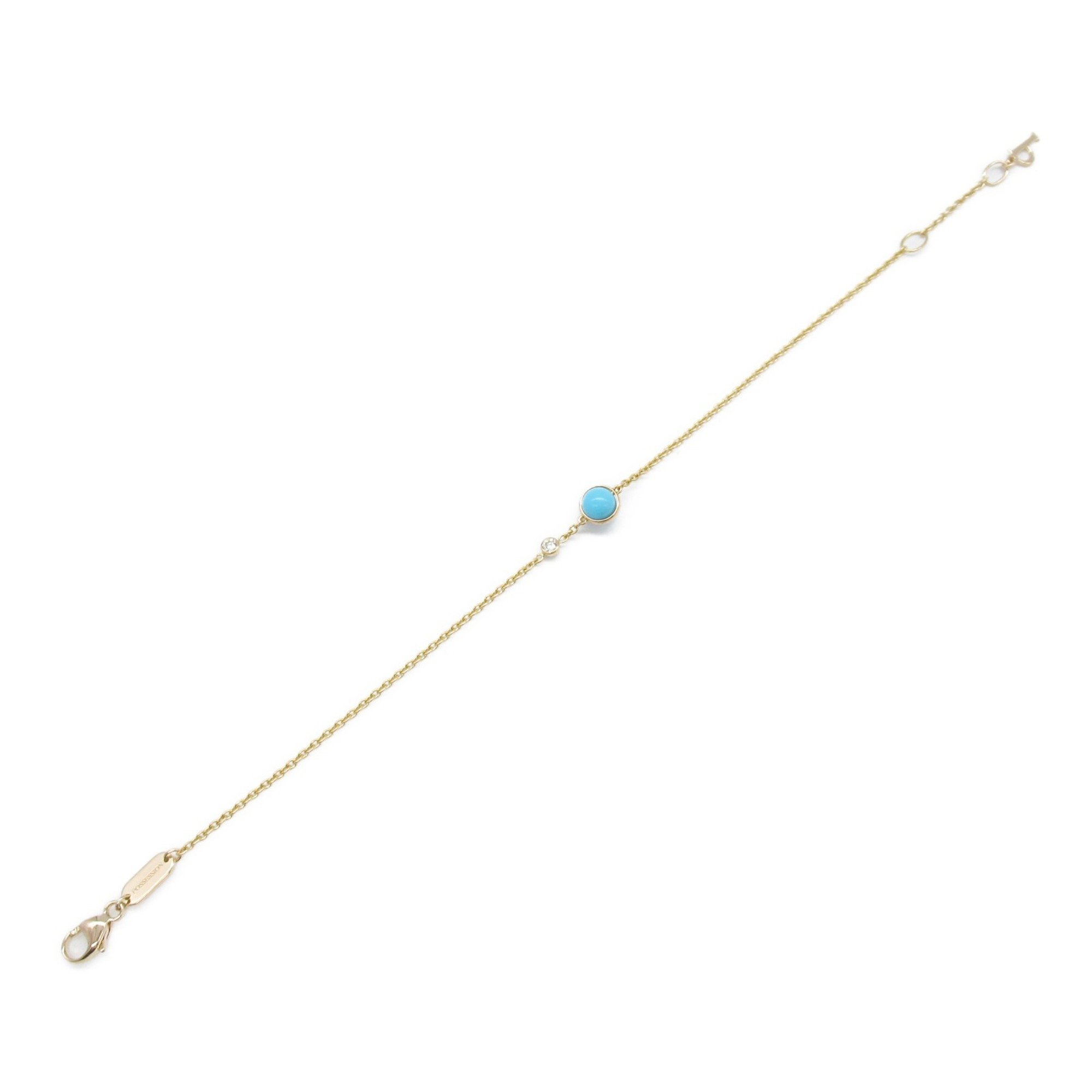 Piaget Possession Bracelet, K18PG (pink gold), diamond, turquoise, ladies, blue