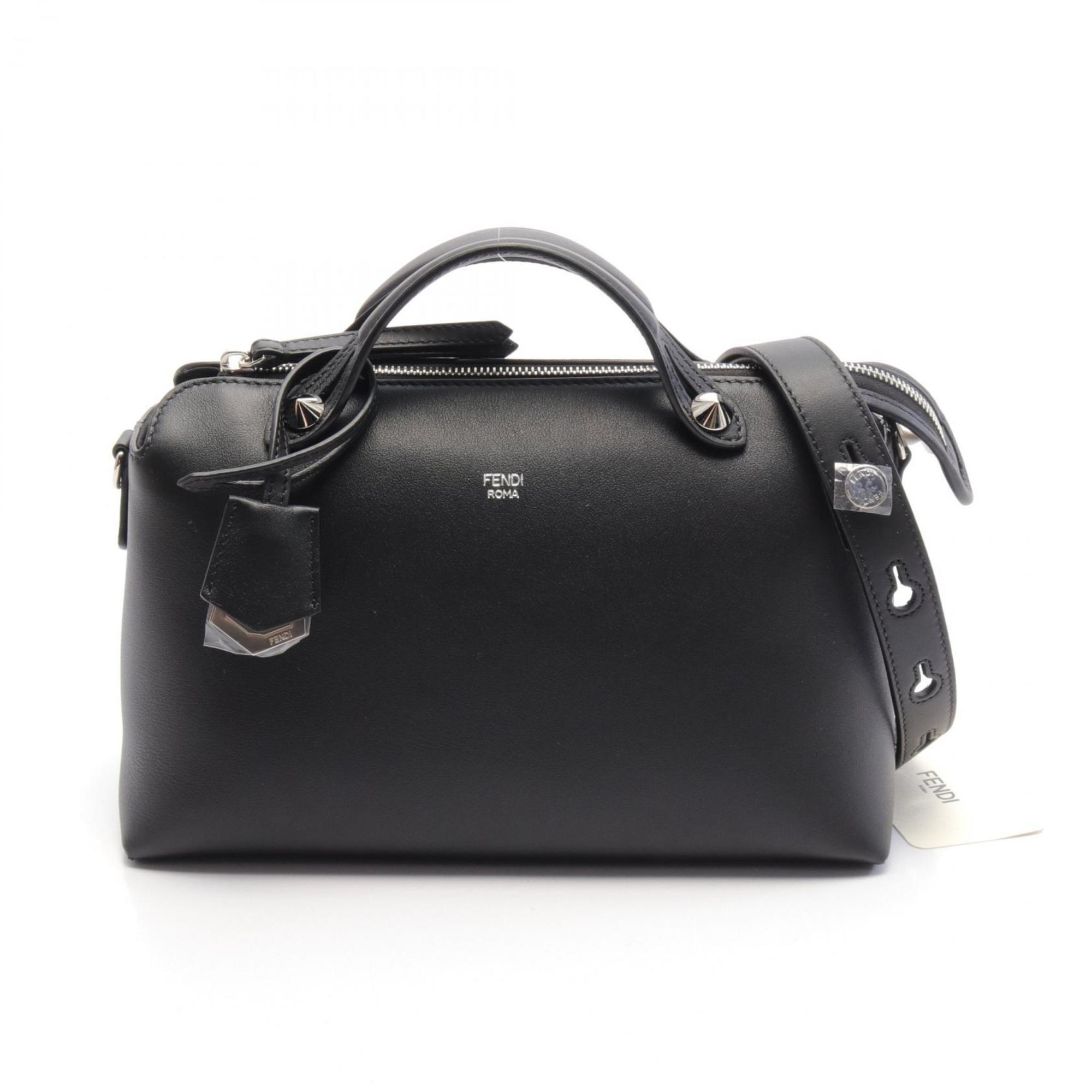 FENDI BY THE WAY MEDIUM Handbag Bag Leather Women's Black 8BL1461D5F0GXN