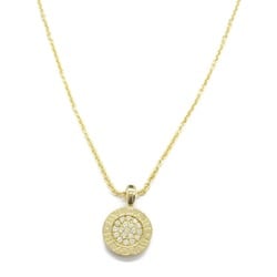 BVLGARI Pavé Diamond Necklace K18 (Yellow Gold) Ladies Clear