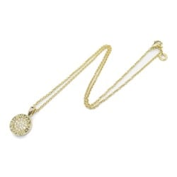 BVLGARI Pavé Diamond Necklace K18 (Yellow Gold) Ladies Clear