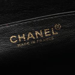 CHANEL Matelasse Handbag Bag Caviar Skin (Grained Calf) Women's Black A12397