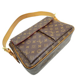 Louis Vuitton Vivacite GM Women's Shoulder Bag M51163 Monogram Brown