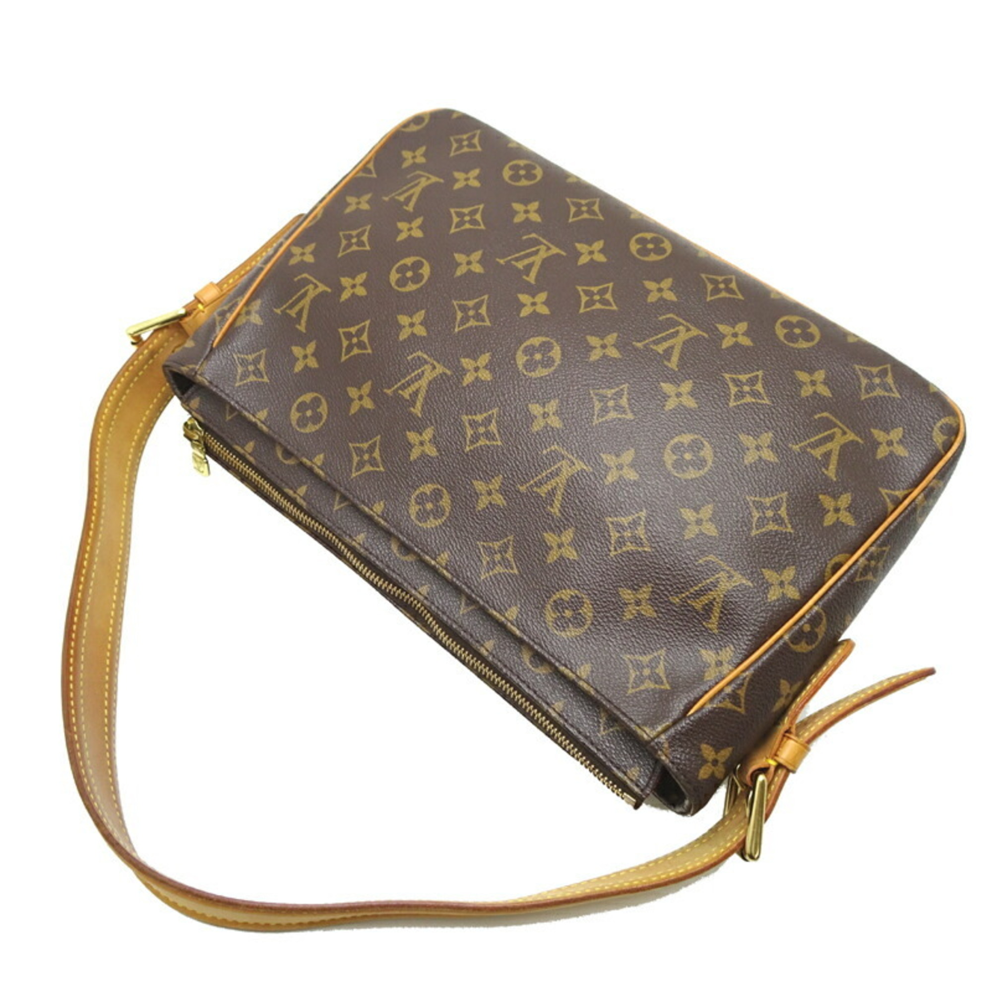 Louis Vuitton Vivacite GM Women's Shoulder Bag M51163 Monogram Brown