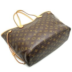 Louis Vuitton Neverfull MM Women's Tote Bag M46987 Monogram Brown