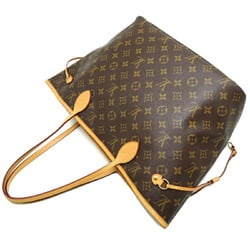 Louis Vuitton Neverfull MM Women's Tote Bag M46987 Monogram Brown