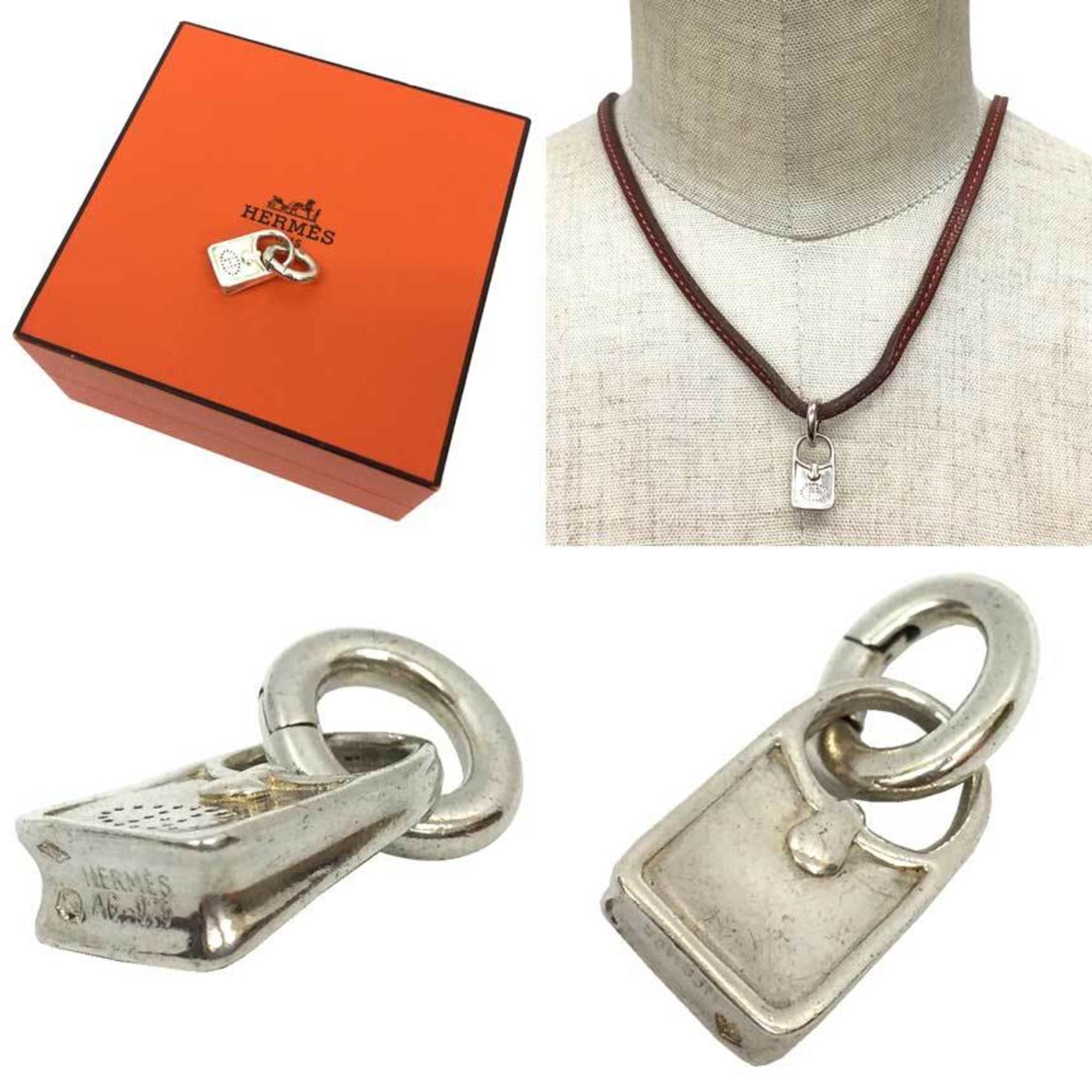 Hermes HERMES Evelyn Pendant Top Charm AG925 Silver