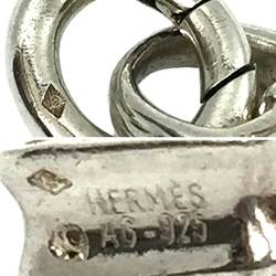 Hermes HERMES Evelyn Pendant Top Charm AG925 Silver