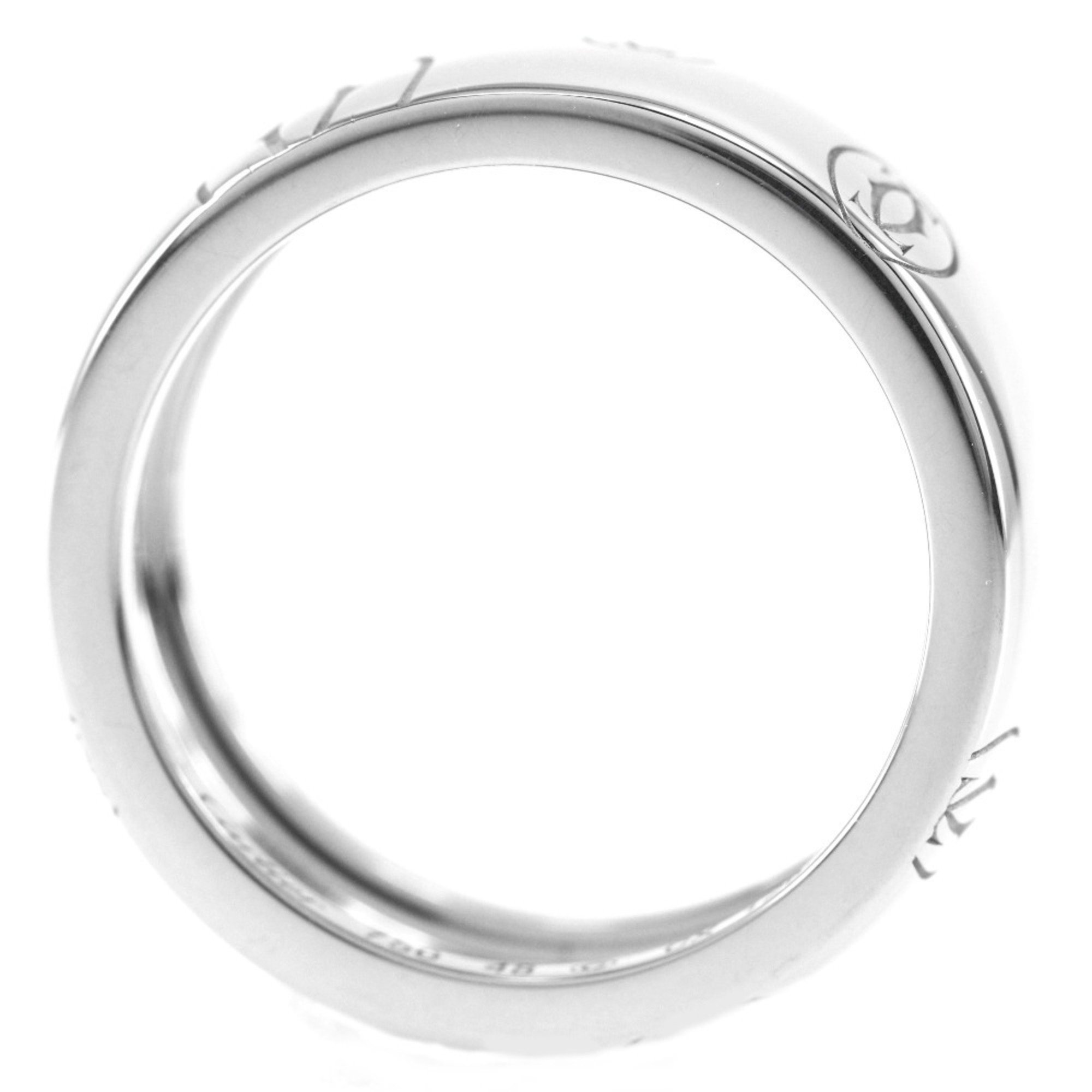 Cartier Happy Birthday 8.5 size ring, large, K18 white gold, approx. 8.8g, Birthday, for women