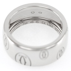 Cartier Happy Birthday 8.5 size ring, large, K18 white gold, approx. 8.8g, Birthday, for women