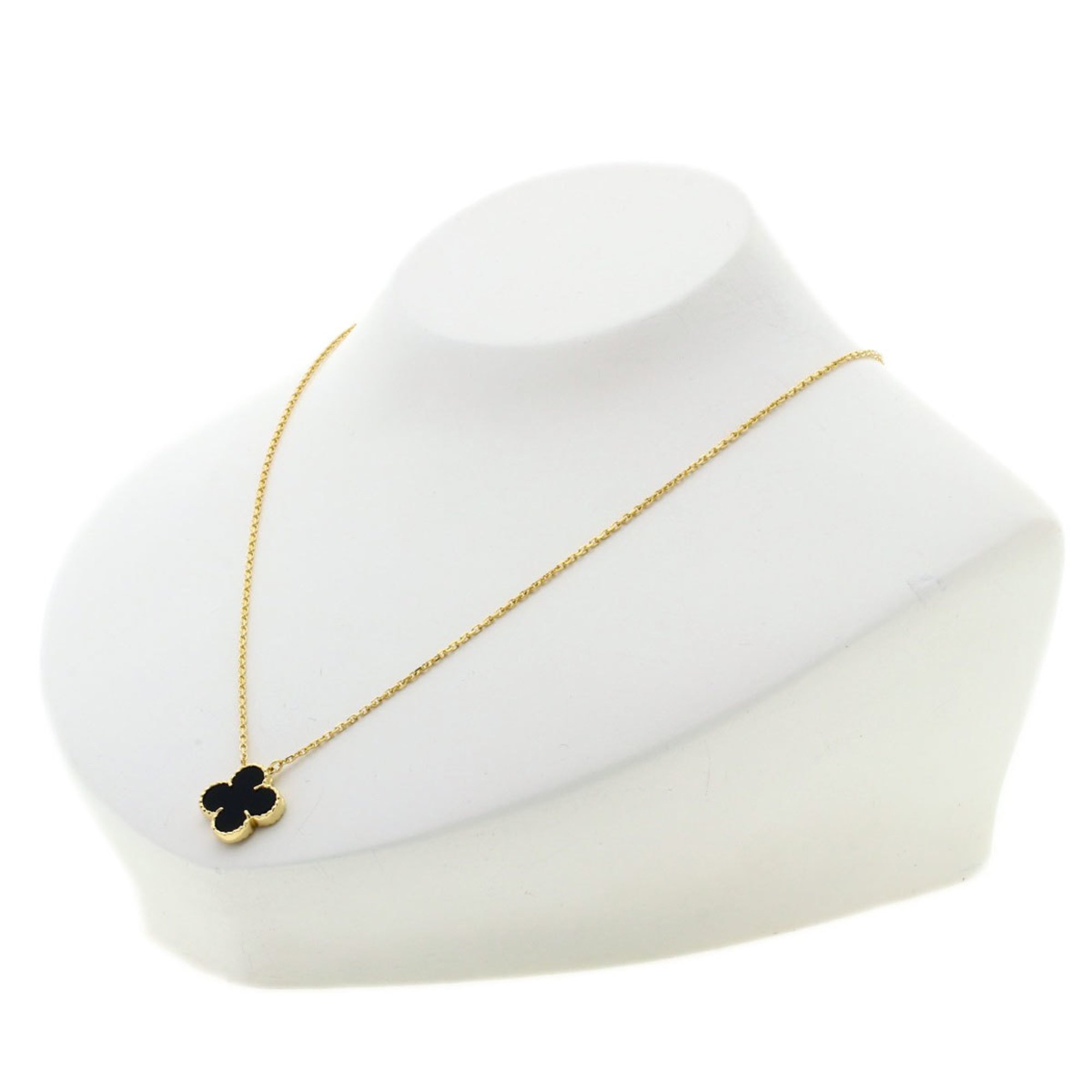 Van Cleef & Arpels Alhambra Necklace, 18K Yellow Gold, Women's