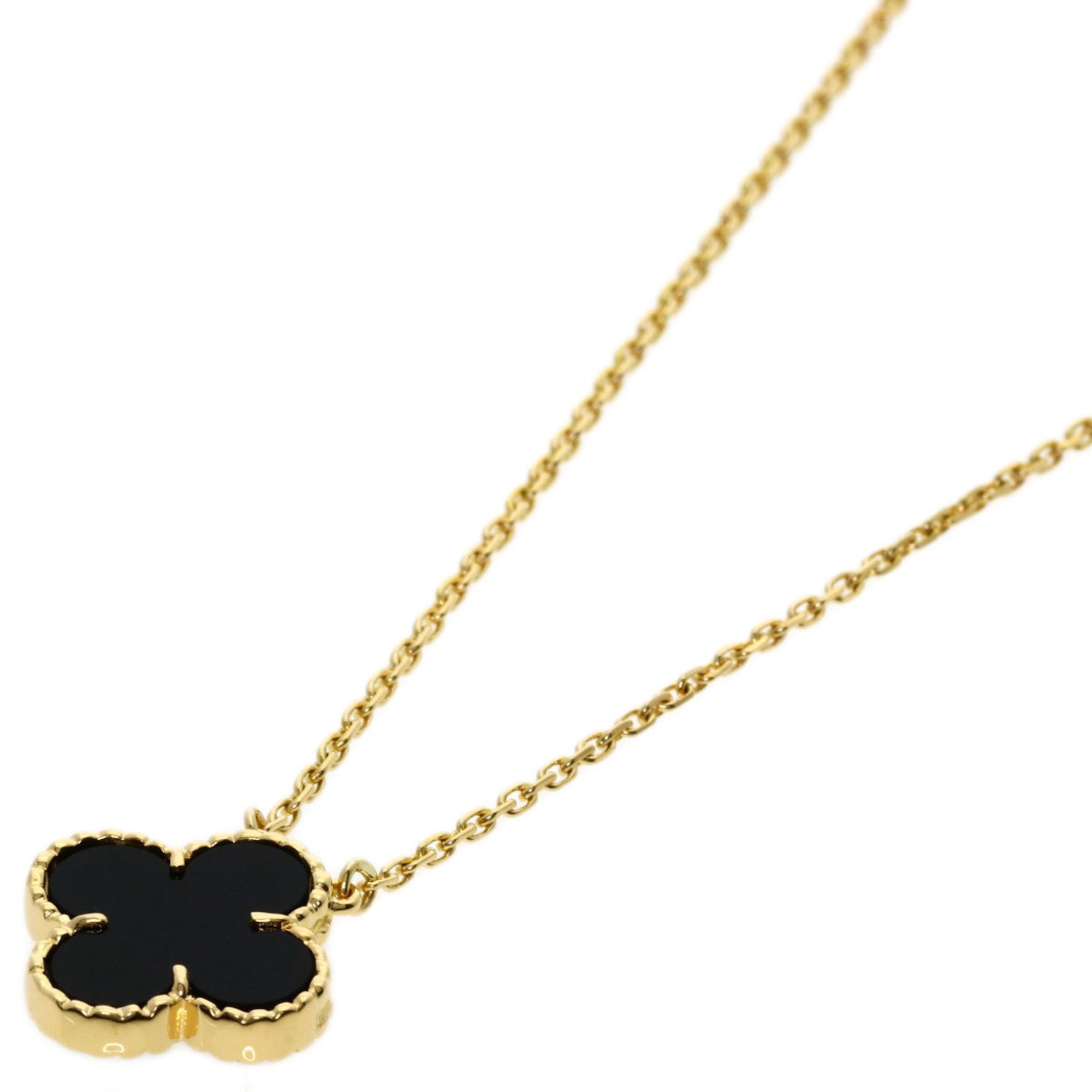 Van Cleef & Arpels Alhambra Necklace, 18K Yellow Gold, Women's