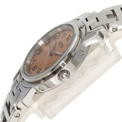 Hermes CL4.210 Clipper Watch Stainless Steel SS Ladies HERMES