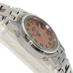 Hermes CL4.210 Clipper Watch Stainless Steel SS Ladies HERMES