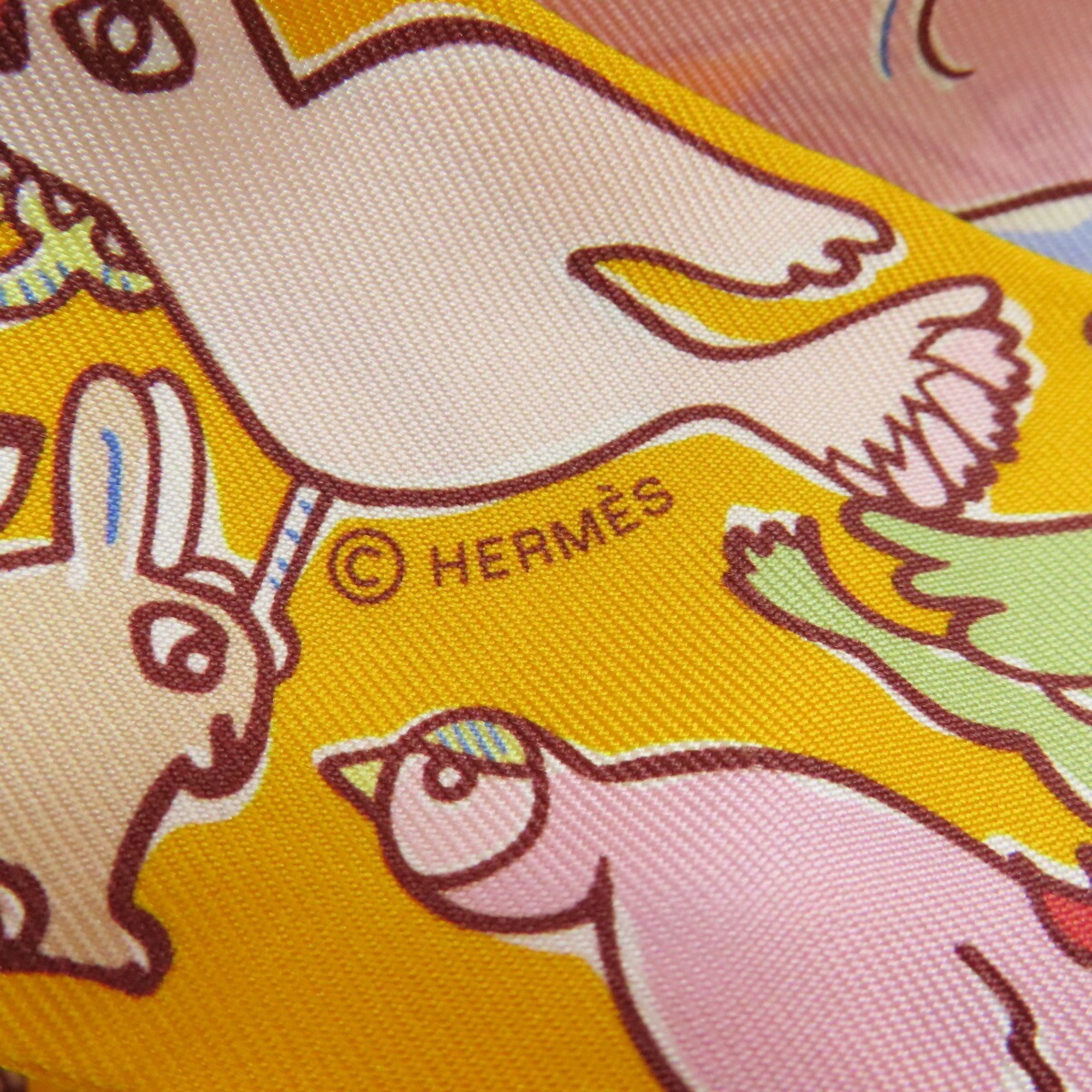 Hermes Twilly Scarf Silk Women's HERMES