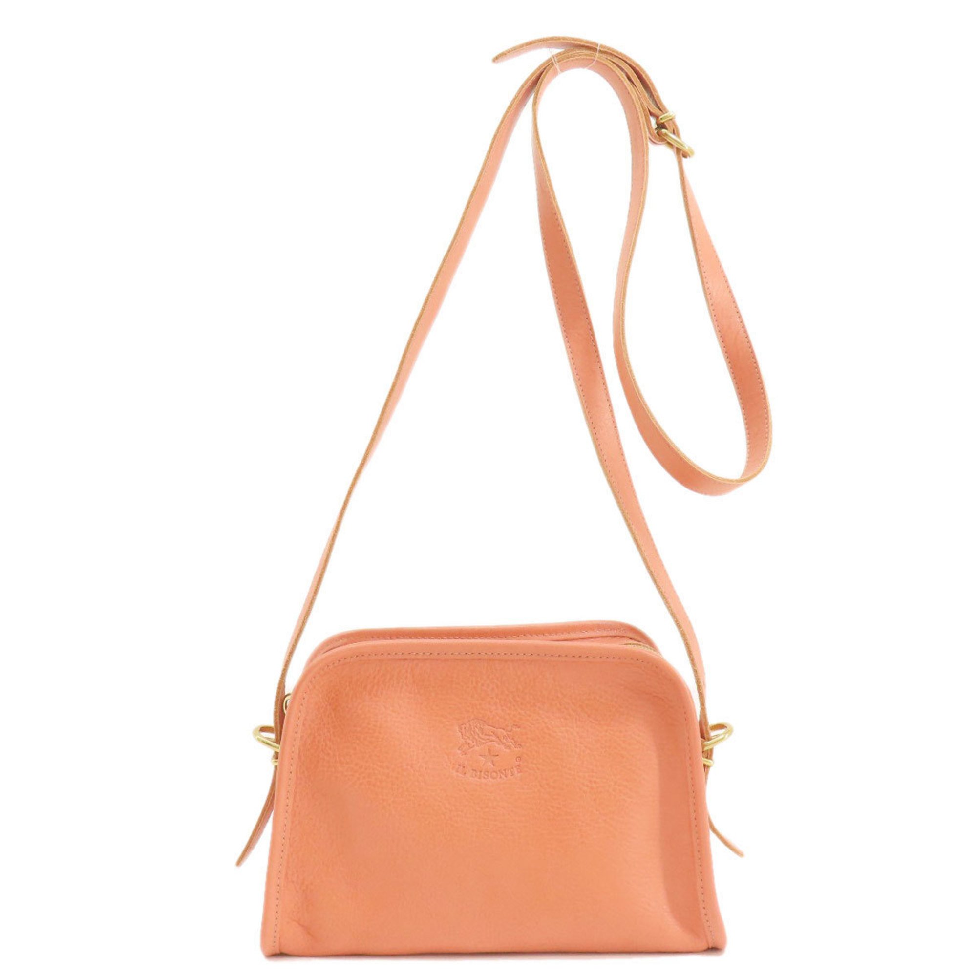 IL BISONTE Shoulder Bag Leather Women's