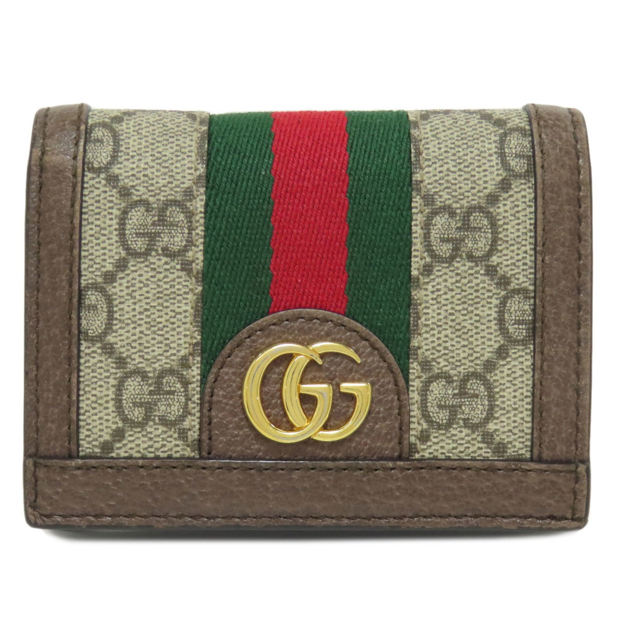 Gucci 523155 Offdia GG Marmont Supreme Bi-fold Wallet for Women GUCCI