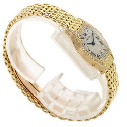 Cartier WA5006A3 Tortue SM Diamond Bezel Watch K18 Yellow Gold K18YG Women's CARTIER