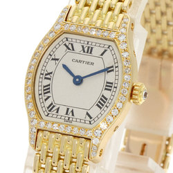 Cartier WA5006A3 Tortue SM Diamond Bezel Watch K18 Yellow Gold K18YG Women's CARTIER