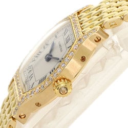 Cartier WA5006A3 Tortue SM Diamond Bezel Watch K18 Yellow Gold K18YG Women's CARTIER