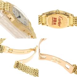 Cartier WA5006A3 Tortue SM Diamond Bezel Watch K18 Yellow Gold K18YG Women's CARTIER