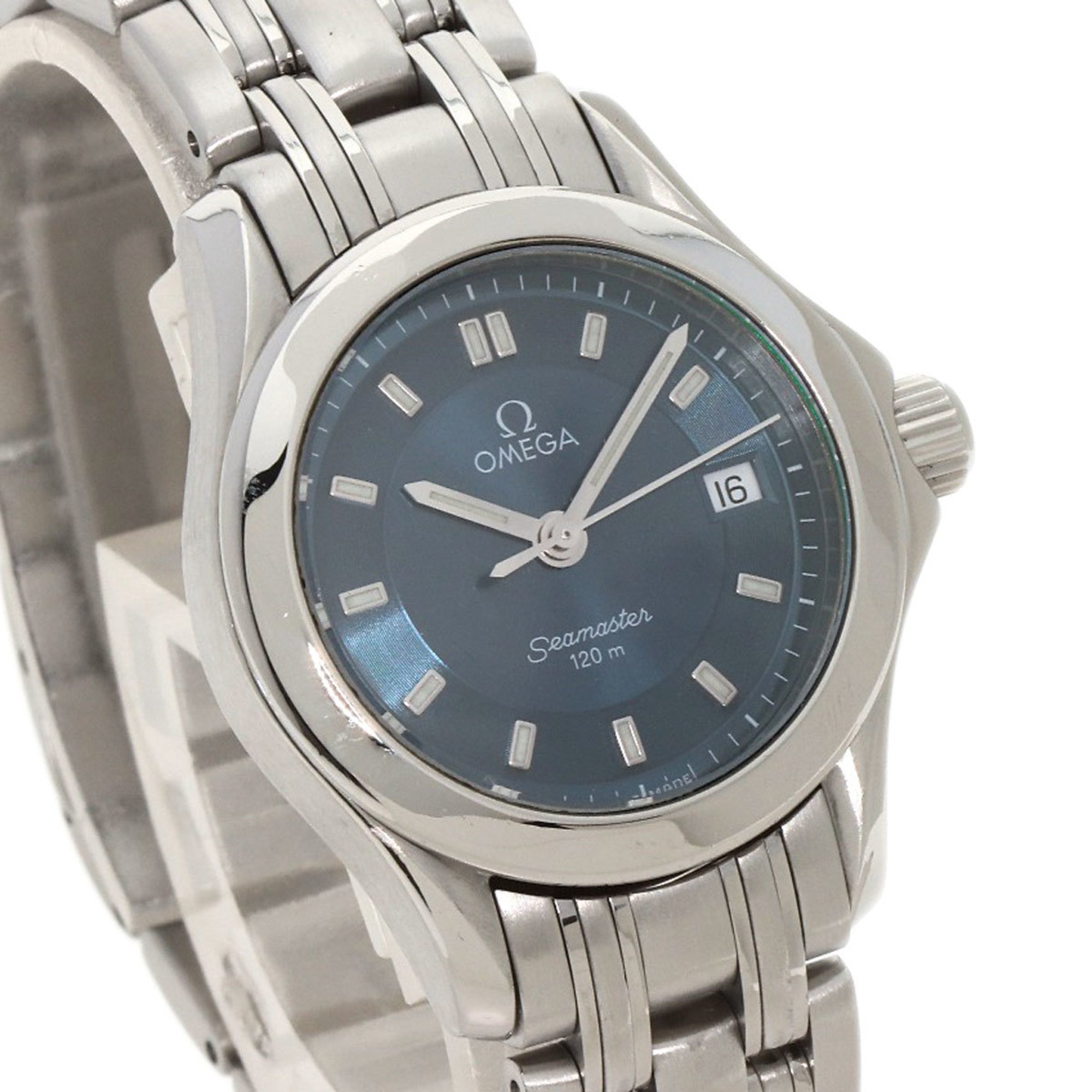 OMEGA 2581.82 Seamaster Watch Stainless Steel SS Ladies