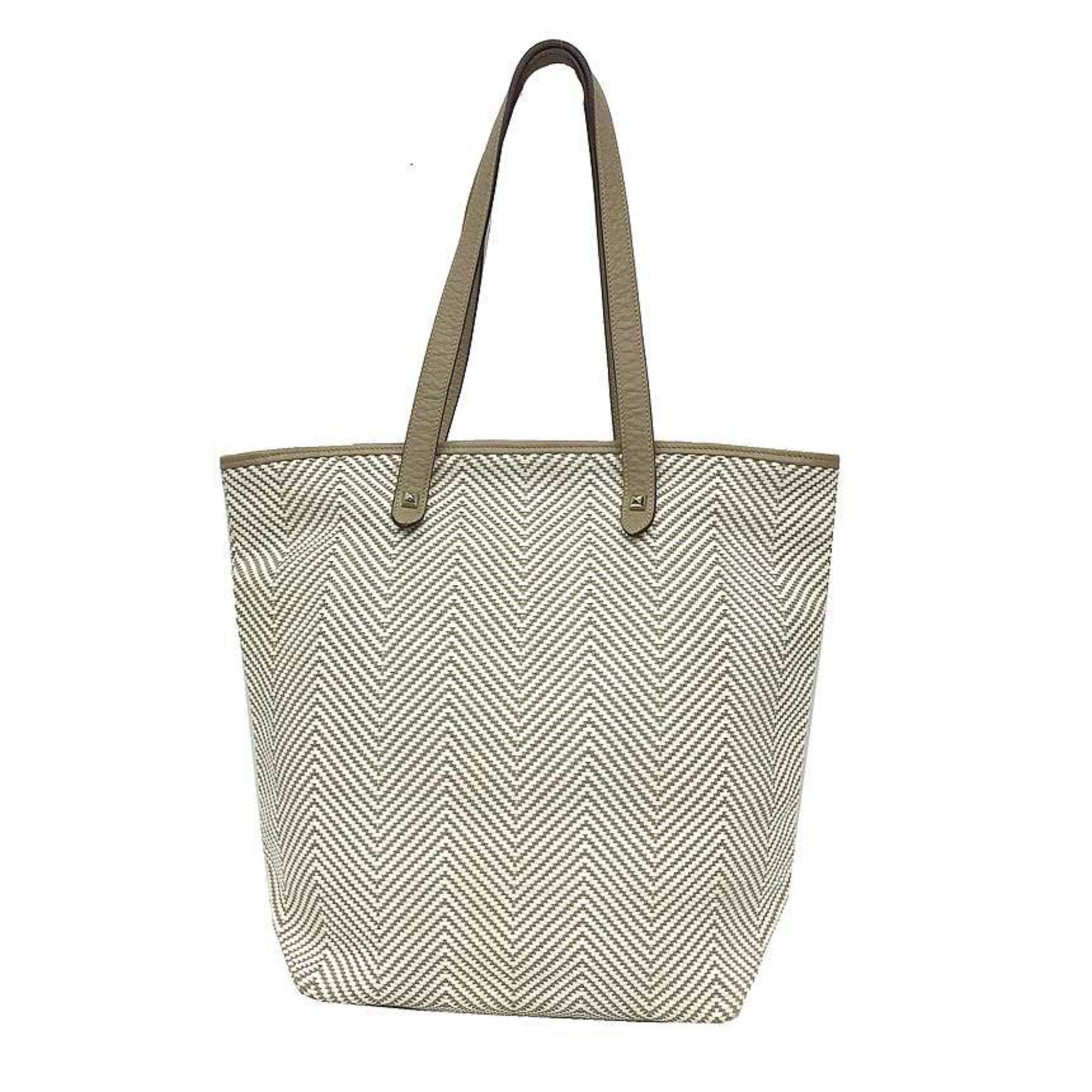 HERMES Amedaba Tote Bag Etoupe x Ivory Hermes