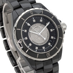 Chanel H1757 J12 38mm 12P Center Diamond Wristwatch Ceramic Men's CHANEL