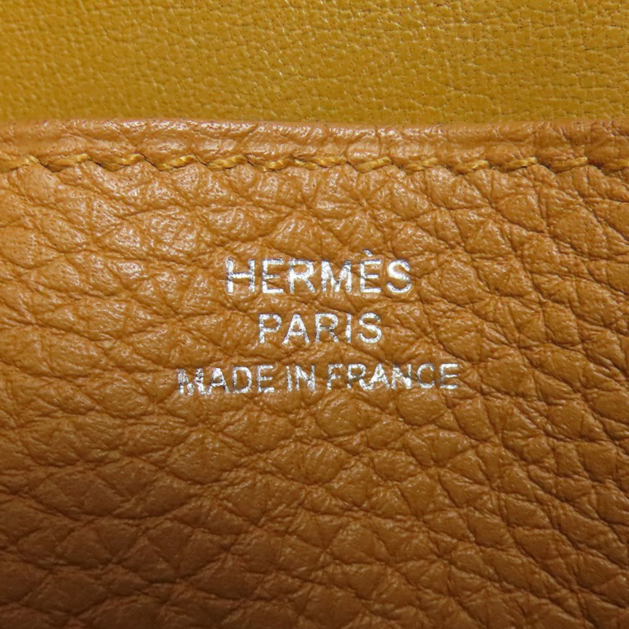 Hermes Dogon Long Wallet Taurillon Women's HERMES