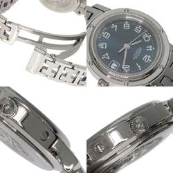 Hermes CL4.210 Clipper Watch Stainless Steel SS Ladies HERMES