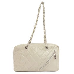 CHANEL Cambon Line Shoulder Bag Lambskin Women's