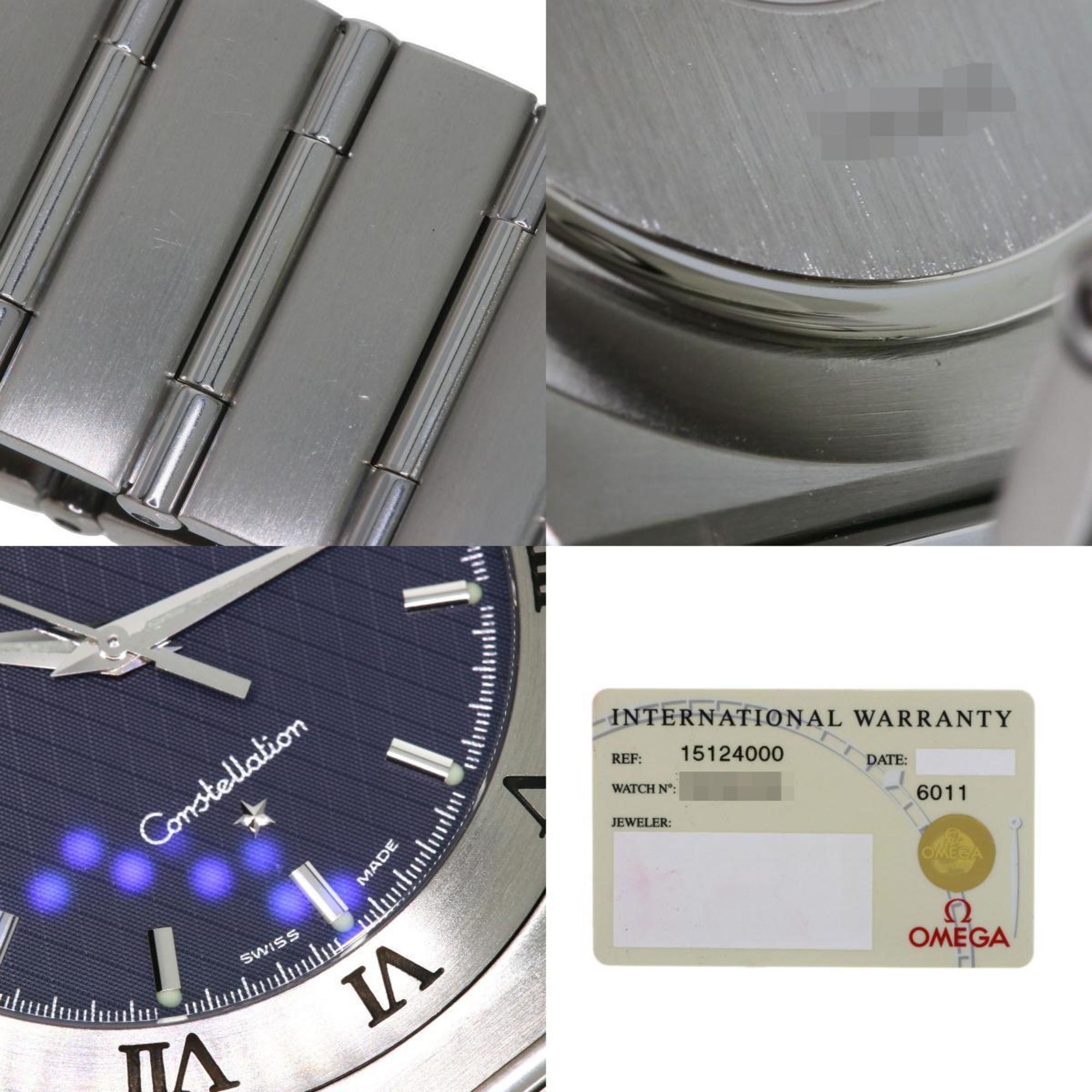 OMEGA 1512.40 Constellation Watch Stainless Steel SS Men's