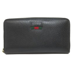 GUCCI 435298 Long Wallet Leather Men's