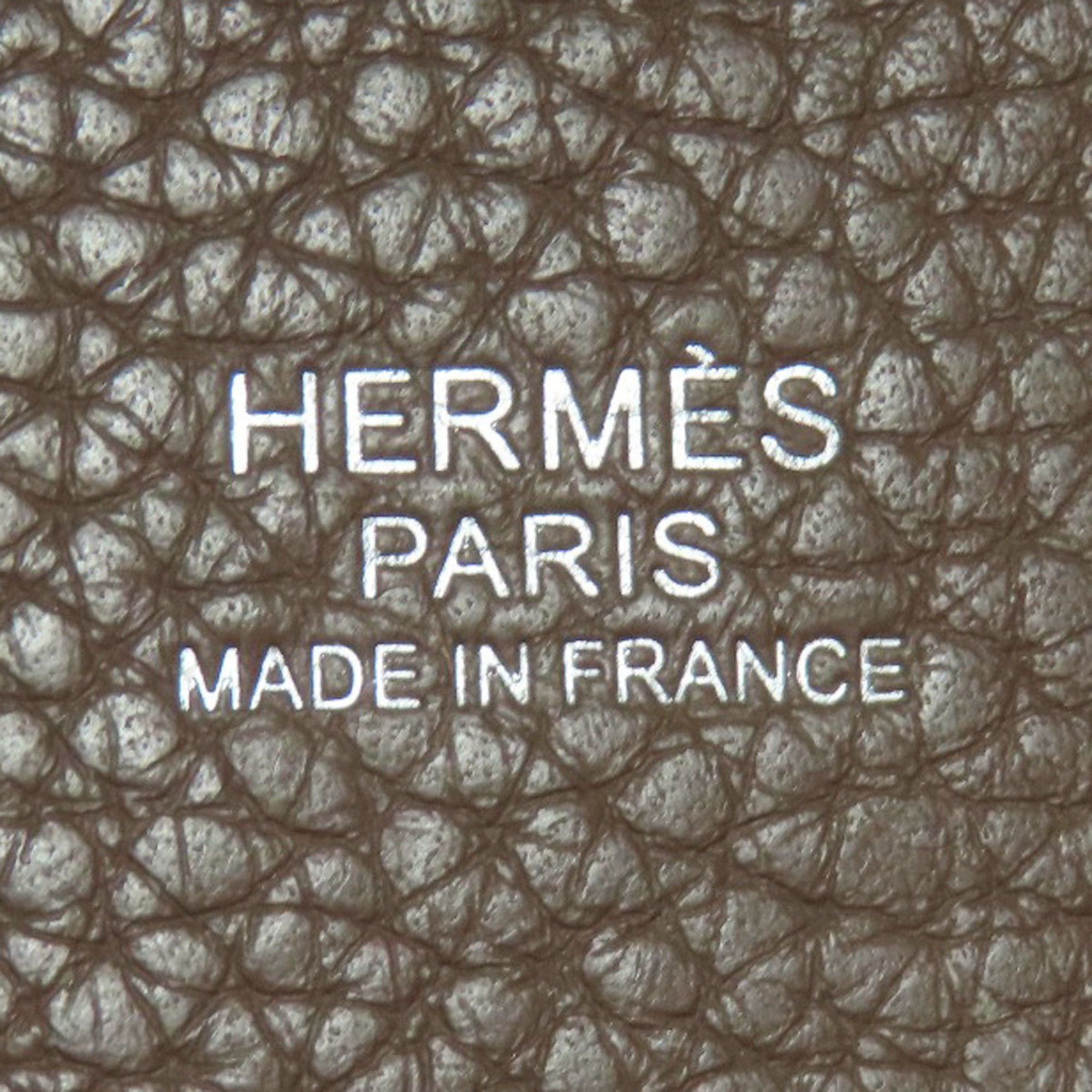 Hermes Picotin Lock MM Etoupe Handbag Taurillon Clemence Women's HERMES