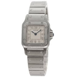 Cartier W5200056D6 Santos Galbe SM Watch Stainless Steel SS Ladies CARTIER