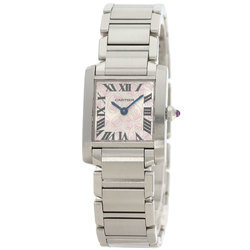 Cartier W51031Q3 Tank Francaise SM Limited Edition Watch Stainless Steel SS Ladies CARTIER