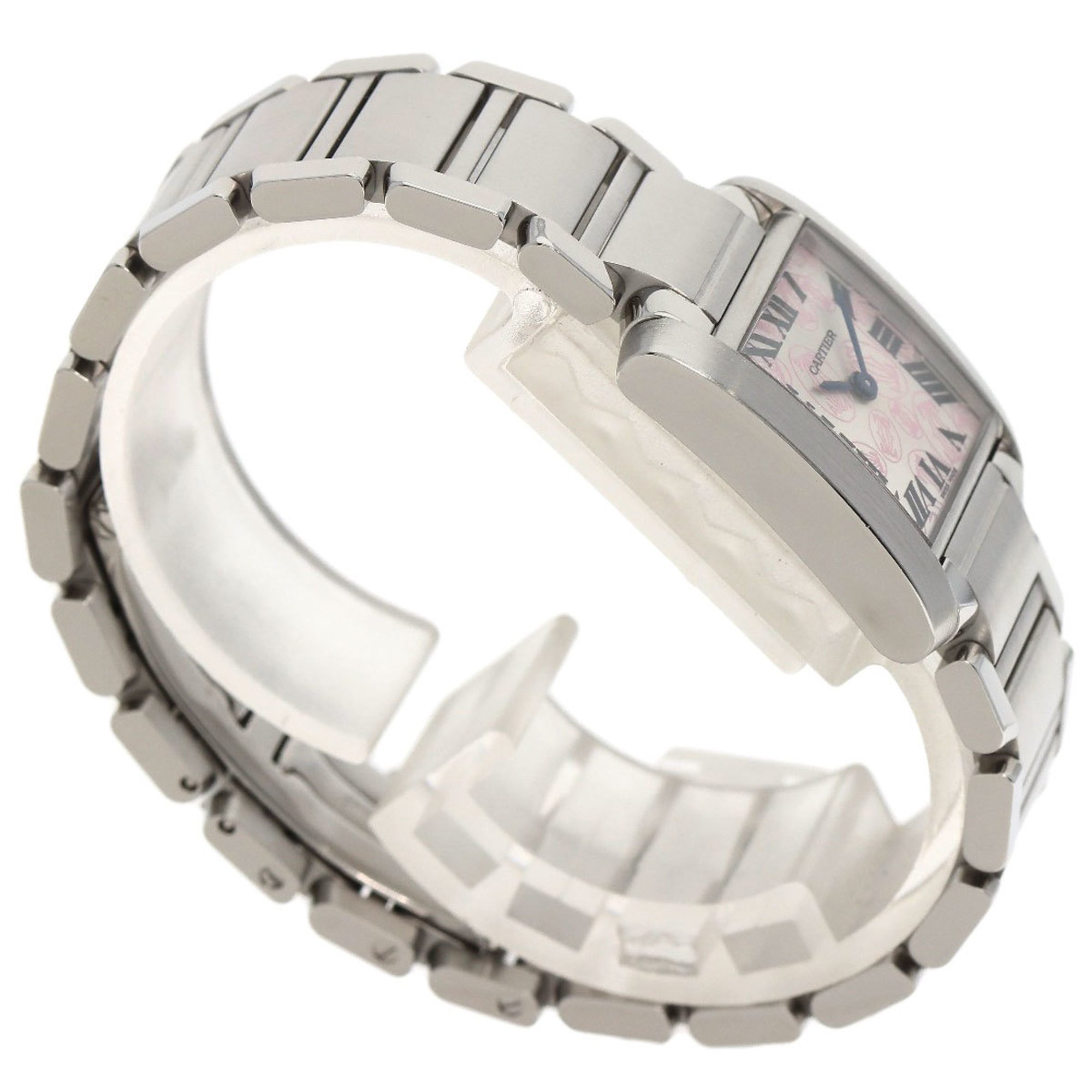 Cartier W51031Q3 Tank Francaise SM Limited Edition Watch Stainless Steel SS Ladies CARTIER