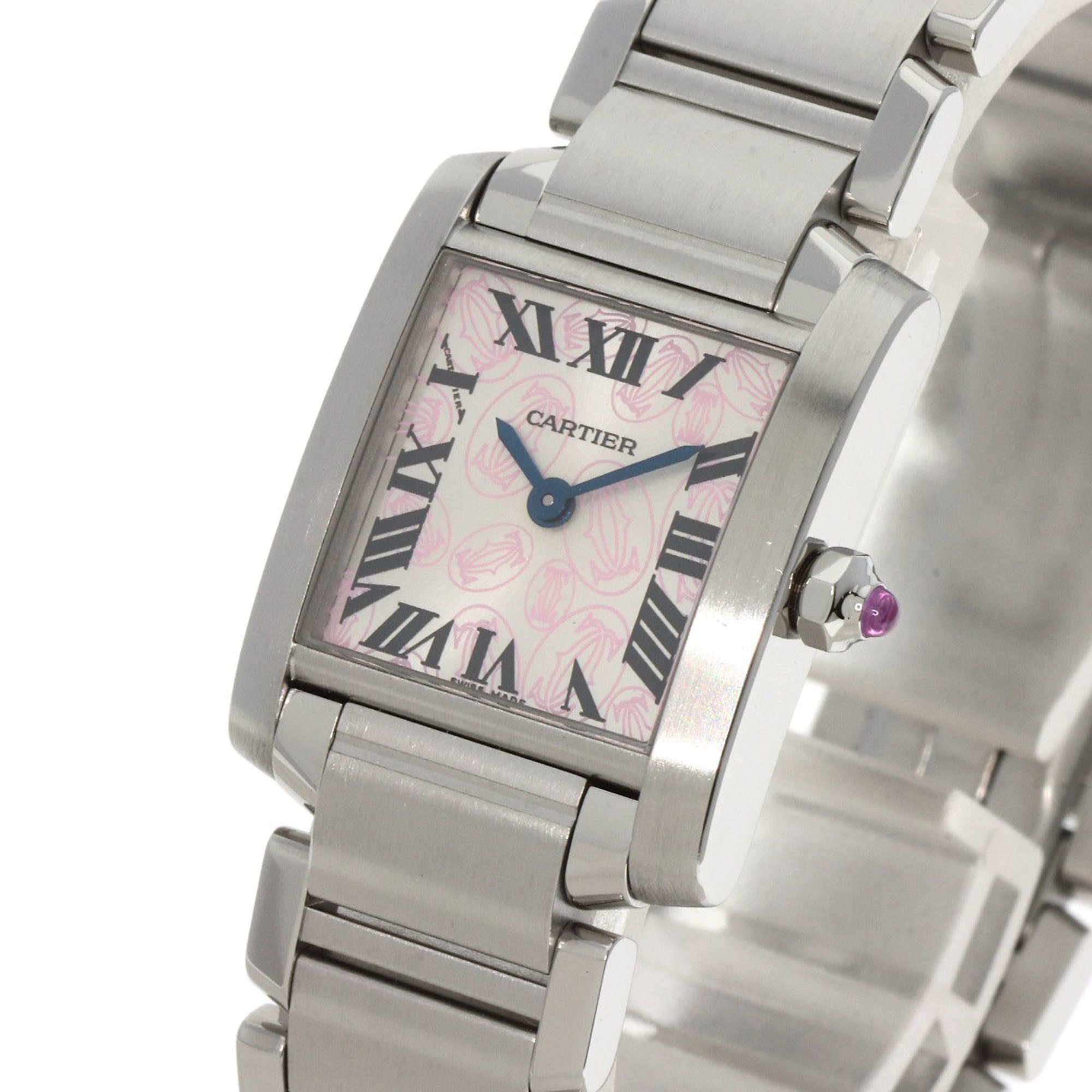 Cartier W51031Q3 Tank Francaise SM Limited Edition Watch Stainless Steel SS Ladies CARTIER