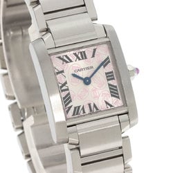 Cartier W51031Q3 Tank Francaise SM Limited Edition Watch Stainless Steel SS Ladies CARTIER