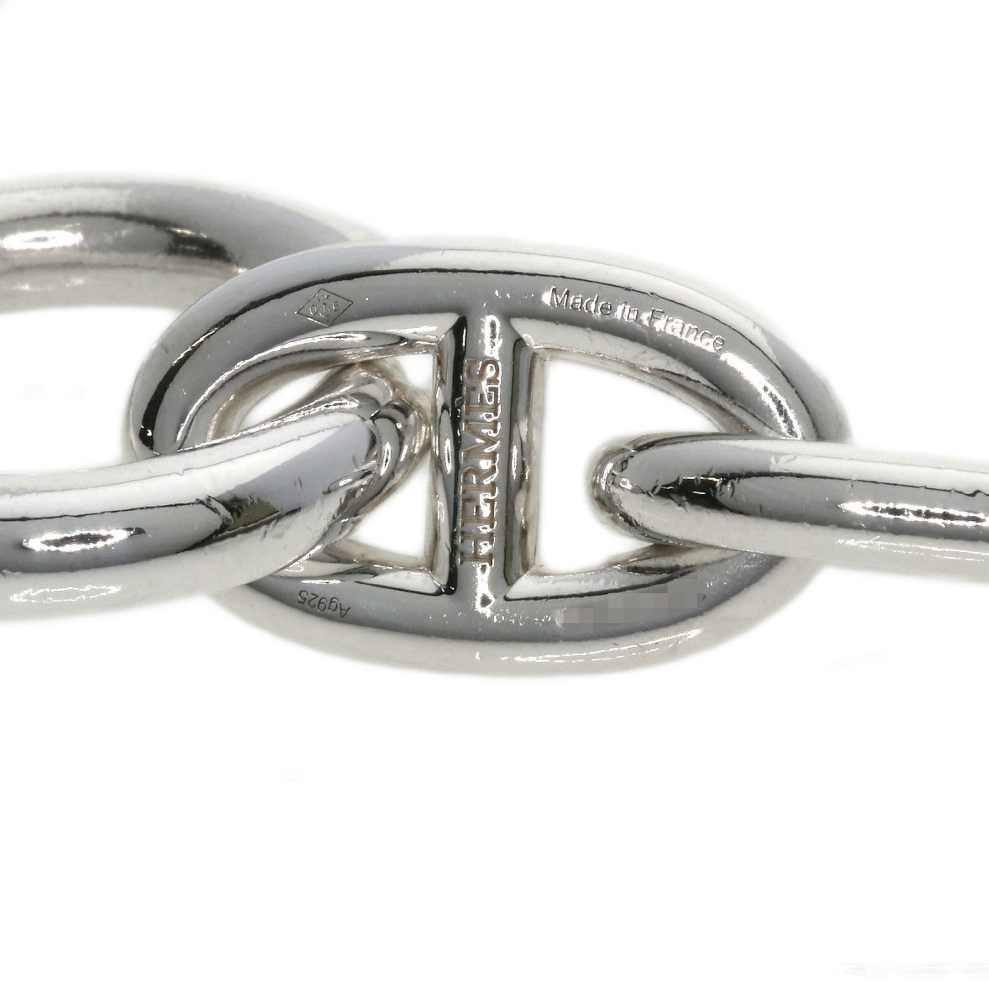 Hermes Chaine d'Ancre GM Bracelet Silver Women's HERMES