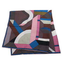 Hermes geometric patterned silk scarf for women HERMES