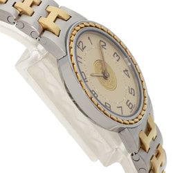 Hermes Serie Watch Stainless Steel SSxGP Ladies HERMES