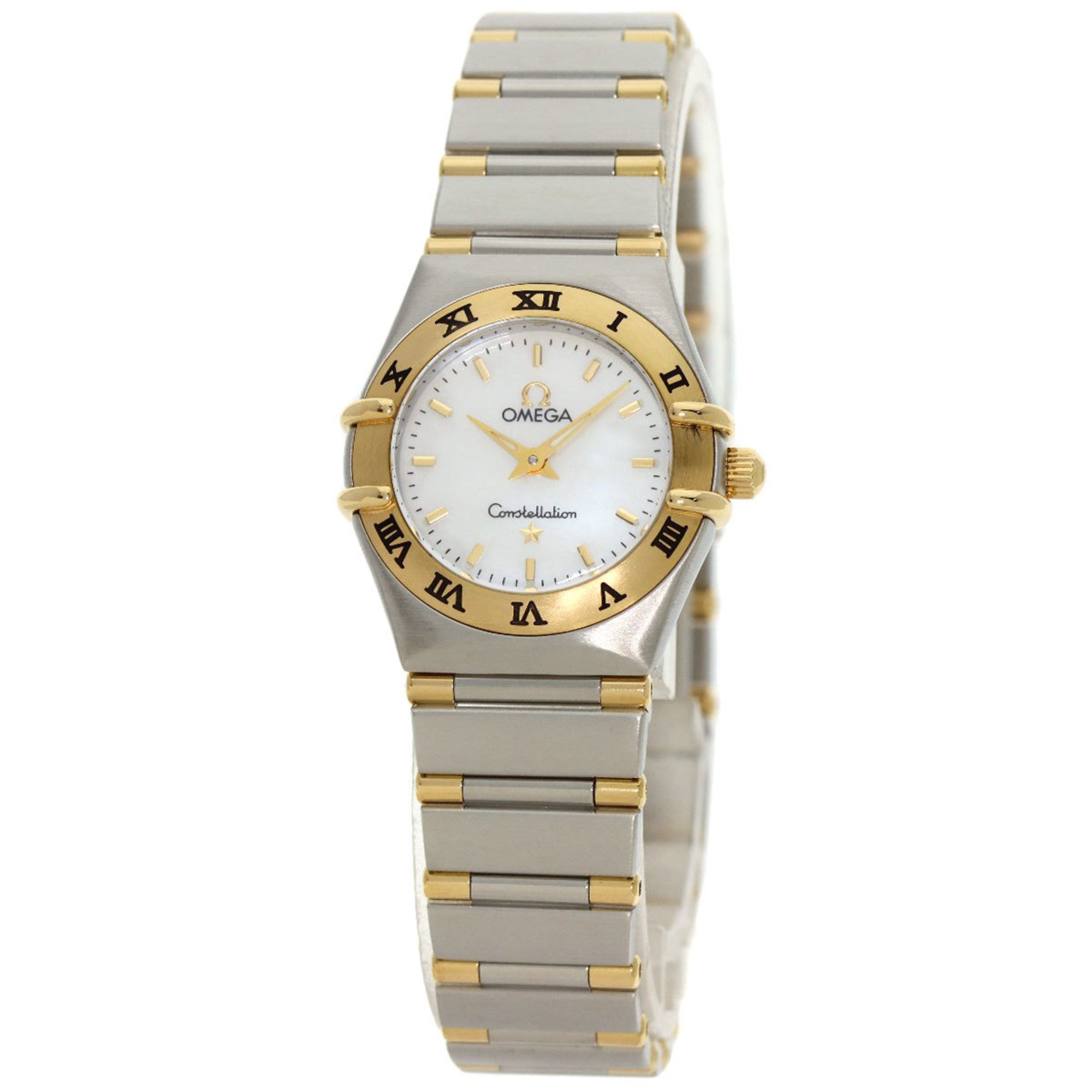 OMEGA 1362.70 Constellation Watch Stainless Steel SSxK18YG Ladies