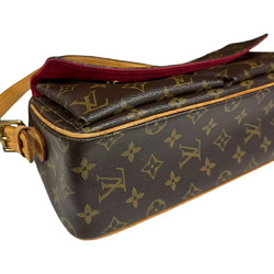 Louis Vuitton Vivacite MM Monogram Shoulder Bag Canvas M51164 Brown Women's LOUIS VUITTON