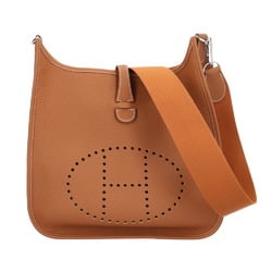 Hermes Evelyn IIIPM Shoulder Bag Taurillon Clemence Brown Women's HERMES