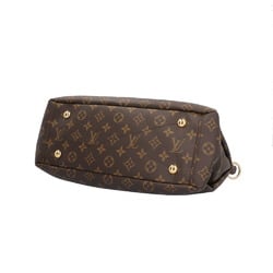 Louis Vuitton Pallas Monogram Shoulder Bag Canvas M41148 Brown Women's LOUIS VUITTON