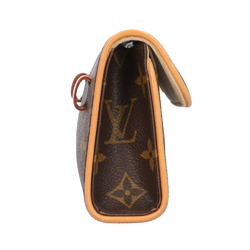 Louis Vuitton Pochette Florentine Monogram Waist Bag Canvas M51855 Brown Unisex LOUIS VUITTON